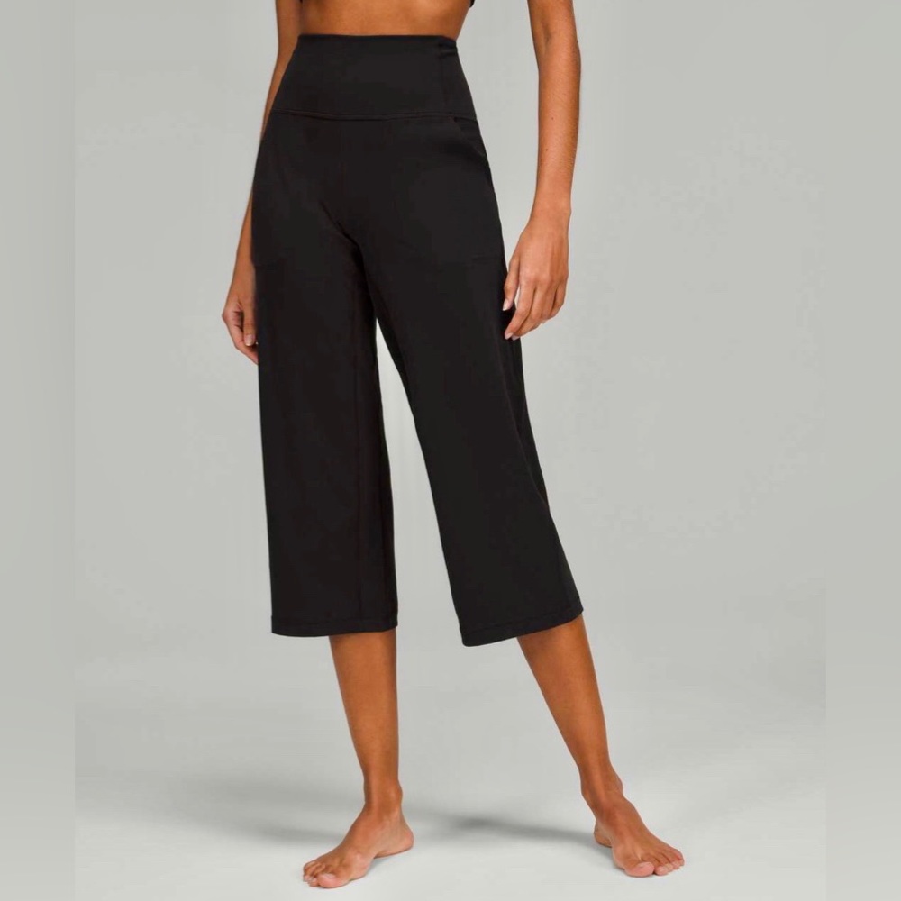 Lululemon Align High Rise Wide Leg Crop 23”